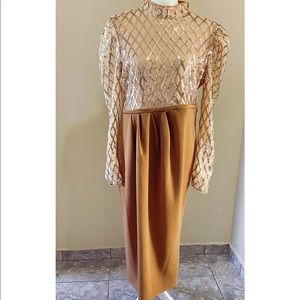 MIDI sequin top dress